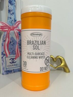 Brazilian Sol Multi-Surface Cleaning Wipes - Orange